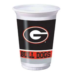    University of Georgia Plastic Beverage Cups