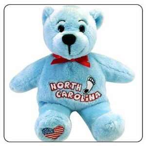    Tar Heel Symbolz Plush Light Blue Bear Stuffed Animal Toys & Games
