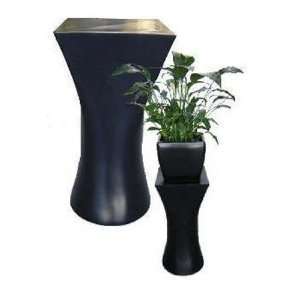  Fiberglass Planter   Nicosia Style, Planter Stand, Matte 