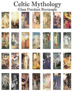 Celtic Irish Mythology Collage Sheet Domino Images CD  