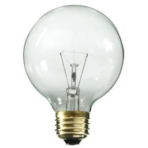  Philips 14461 8   400 Watt Light Bulb   G30 Globe   Clear   800 