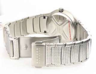 Skagen Stainless Steel Crystal 3 EYE Dress Watch 745SSX  