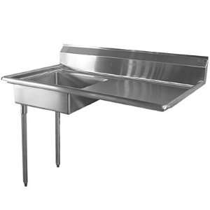  Undercounter Dish Table   50 Long   Left Hand Sink   SSP 