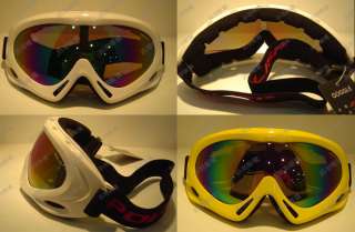 Outdoor Snowmobile Motorcycle Off Road Ski Goggle Glasses Eyewear Lens 
