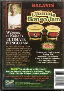 Kalanis ULTIMATE BONGOs JAM Drumming Instructional DVD  