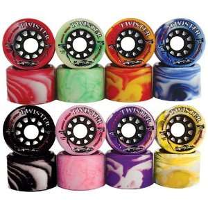   Sure Grip Twister skate wheels for speed   Purple: Sports & Outdoors