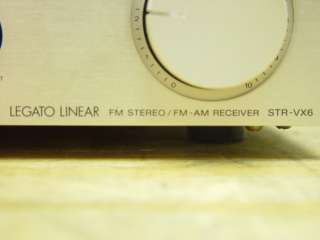 Sony Legato Linear Stereo Receiver STR VX6 REPAIR  
