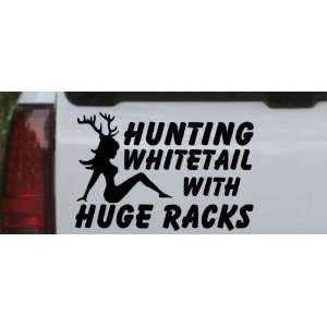 Hunting Whitetail With Huge Racks Hunting And Fishing Car Window Wall 