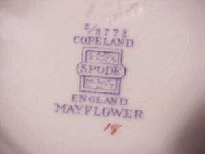 Copeland Spode Mayflower Cream Soup & Under Plate  