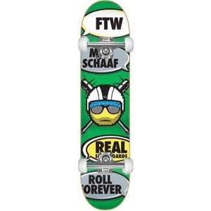  Real Schaaf Realicon Complete Skateboard   8.12 w/Raw 