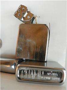 Old Vtg 1950s Champ Chrome on Steel Fliptop Pipe Lighter Austria Mint 