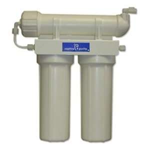   Purity 75 GPD Deluxe RO Filter System   White Canisters