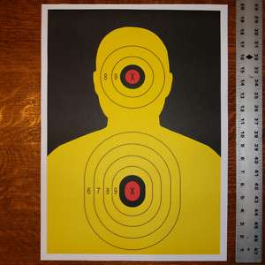 30 Police Shooting Targets 14X20 Full Color Heavy Paper  