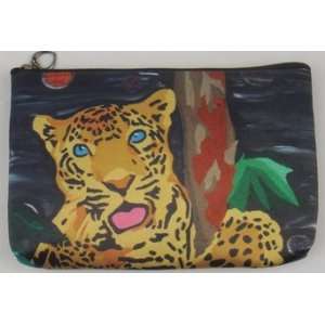  Jaguar Cat Cosmetic Bag or Pencil Bag 