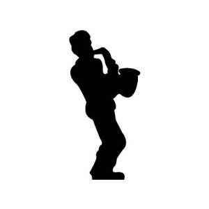  Saxophone Player Shadow Plan (Woodworking Project Paper 