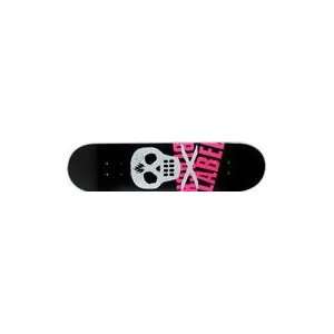 Skateboard Decks BLACK LABEL DECK LTD SKULL BLACK 7.75  