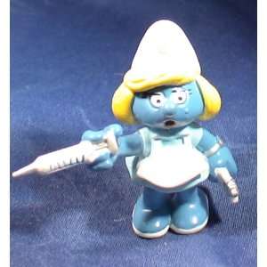  The Smurfs Nurse Smurfette Pvc Figure Toys & Games