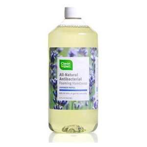  Clean Well All Natural Foaming Hand Soap Refill   Lavender 