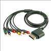 Gold Plated HDTV Component Composite Audio Video AV Cable for Xbox 360