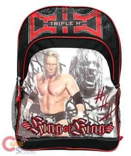 WWE Wrestling Triple H School Backpack/Bag 16 Large  
