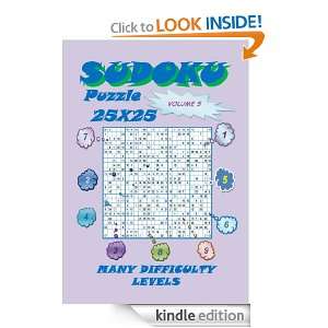 Sudoku Puzzle 25X25, Volume 5 YobiTech Consulting  Kindle 