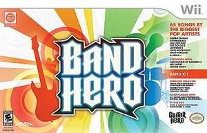 Band Hero Band Kit Wii, 2009 047875959859  