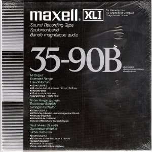  maxell XLI 35 90B Sound recording tape. 