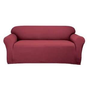  Target Home™ Stretch Honeycomb Loveseat Slipcover   Wine 
