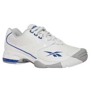  Reebok Serve & Return Tennis Shoe Womens   White/Silver 