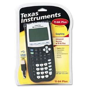  New TI 84 Plus Graphing Calculator 10 Digit LCD Case Pack 