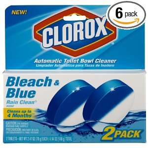  Clorox Bleach & Blue Auto Toilet Bowl Cleaner 2.47 Oz 2 in 