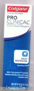 COLGATE PROCLINICAL DAILY TEETH WHITENING SPARKLE MINT  