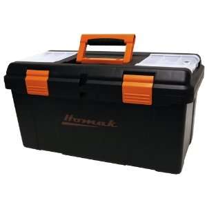  HOMAK BK00122006 22 Inch Black Plastic Tool Box