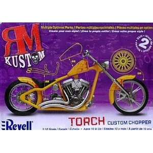    Custom Torch Custom Chopper Motorcycle by Revell: Toys & Games