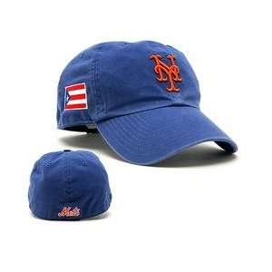 New York Mets Franchise Cap w/Puerto Rican Flag   Royal Extra Large 
