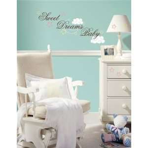  Sweet Dreams Baby Wall Decals in RoomMates