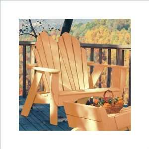   White Uwharrie Fanback Two Seater Chair Patio, Lawn & Garden